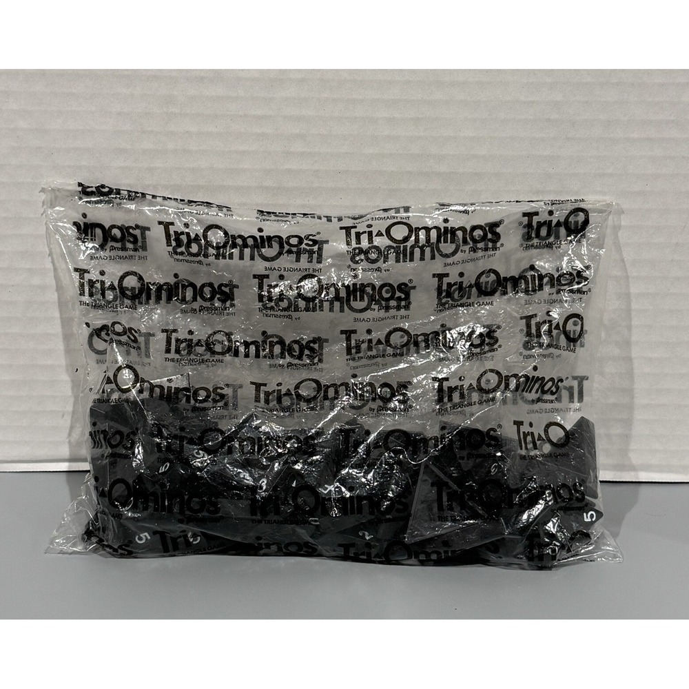 Pressman TRI-OMINO'S Sealed Bag of Tiles Replacement‎ Parts Pieces